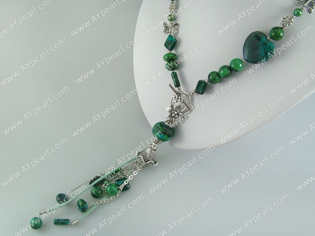 phenix stone pearl necklace