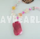 agate necklace