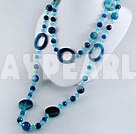 crystal agate necklace