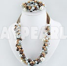 acrylic pearl crystal set