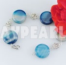-blue agate bracelet