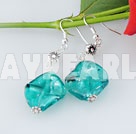 colored glaze earring