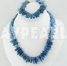 sea blue crystal set