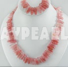 -cherry quartz set