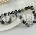 fected agate necklace