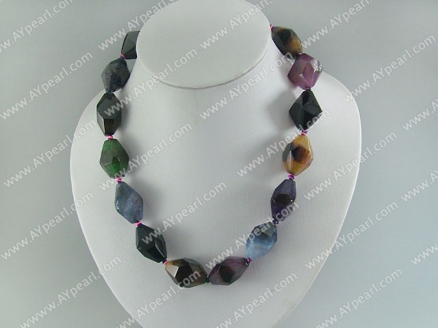 Agate halskjede