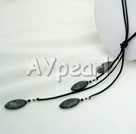 Wholesale flashed stone necklace