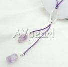 natural crystal necklace