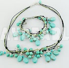 turquooise set