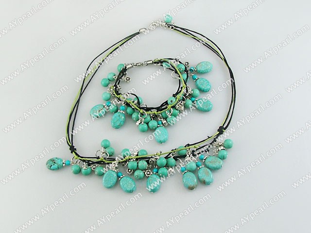 Wholesale Turquoise Jewelry-turquooise set