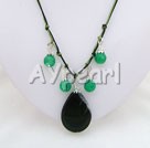 Wholesale Gemstone Jewelry-pearl aventurine necklace