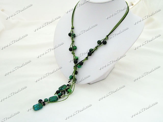 agate phenix necklace