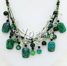 Gemstone necklace :  discount necklace fashion gemstone necklace handmade gemstone necklace natural gemstone necklace