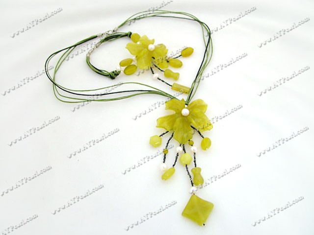 Wholesale Gemstone Jewelry-olivine jewelry sets