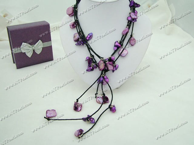 Wholesale Shell Jewelry-pearl shell necklace