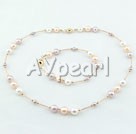 three color pearl set