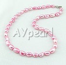 Wholesale dyed pearl necklace