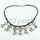 Wholesale pearl and agate necklace