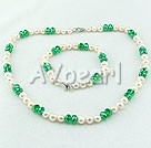 Wholesale Other Jewelry-pearl crystal set