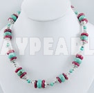 Coral turquoise necklace