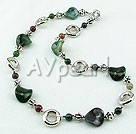 Wholesale Gemstone Jewelry-Indian agate necklace