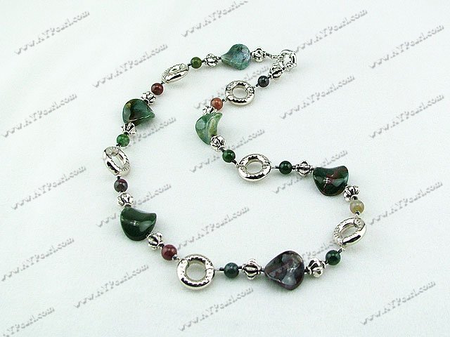 Indian agate necklace