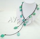 Wholesale pearl turquoise necklace