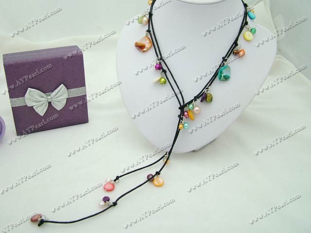 Wholesale Shell Jewelry-pearl shell necklace