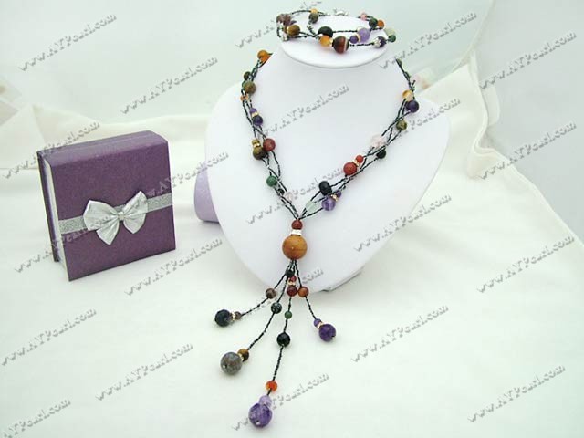 multi-color jewelry sets