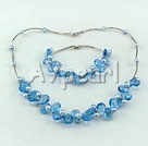 Wholesale Set Jewelry-pearl manmade crystal sets