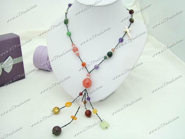 multi-stone necklace