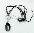 Wholesale Gemstone Jewelry-black agate necklace