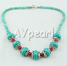 Wholesale Turquoise Jewelry-turquoise alaqueca necklace