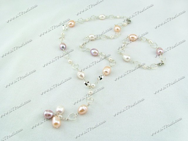 three color pearl set