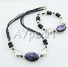 Wholesale Gemstone Jewelry-Dyed botswana Agate set