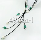 Wholesale pearl turquoise necklace