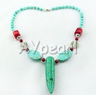 Wholesale turquoise coral necklace