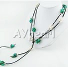 collier de perles turquoise