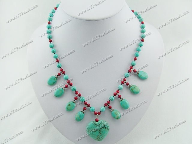 Collier turquoise alaqueca