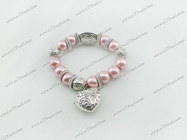 acrylic pearl bracelet