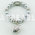 acrylic pearl bracelet