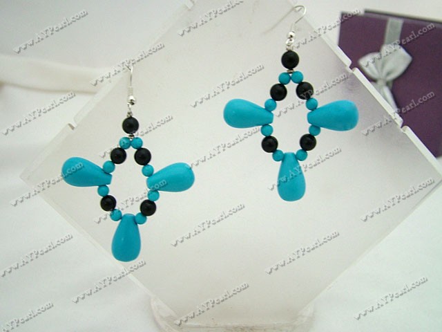 Boucles d'oreilles turquoise