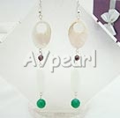 Wholesale earring-shell agate earring