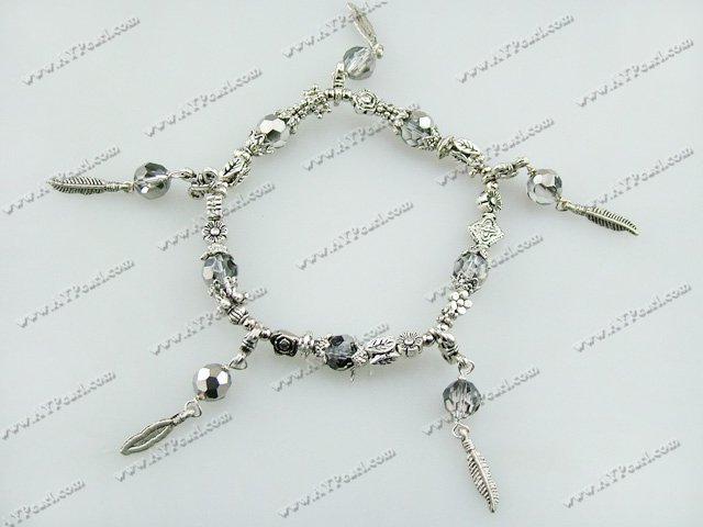 Crystal elasticity bracelet