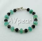 Wholesale Gemstone Jewelry-crystal blue jade bracelet