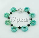 Wholesale Gemstone Bracelet-agate blue jade bracelet