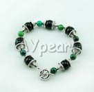 Wholesale Gemstone Bracelet-phenix black agate bracelet