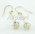crystal earrings