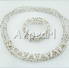 light grey crystal set