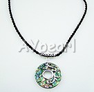 Abalone shell pendent